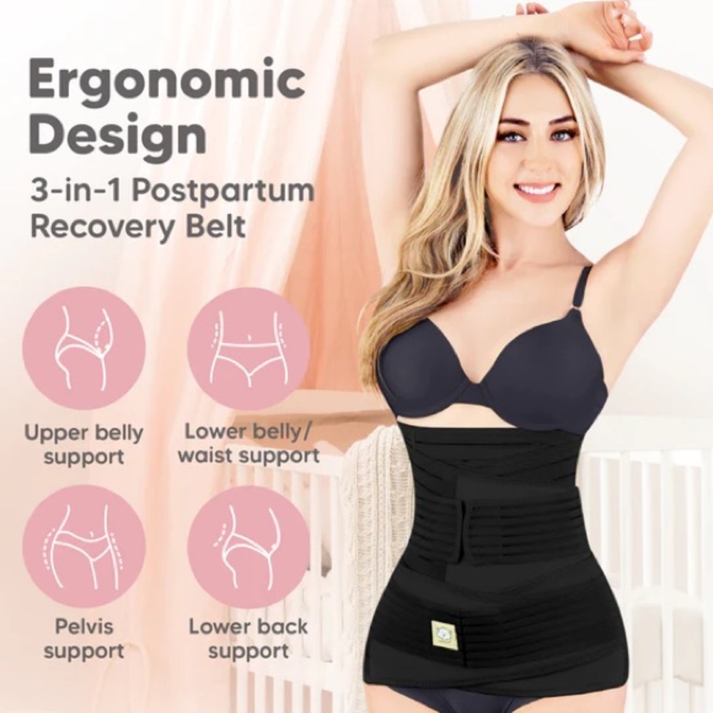 KeaBabies 3 in 1 Postpartum Recovery Support Belt